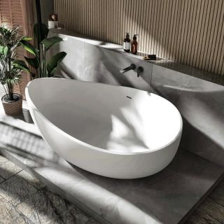 Valentina 🫧🛁🤍 Voľne stojaca vaňa, ktorá premení kúpeľňu na priestor skutočného oddychu. Jej tvar inšpirovaný vlnou je viac...